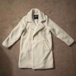 Hollister Cream Teddy Jacket